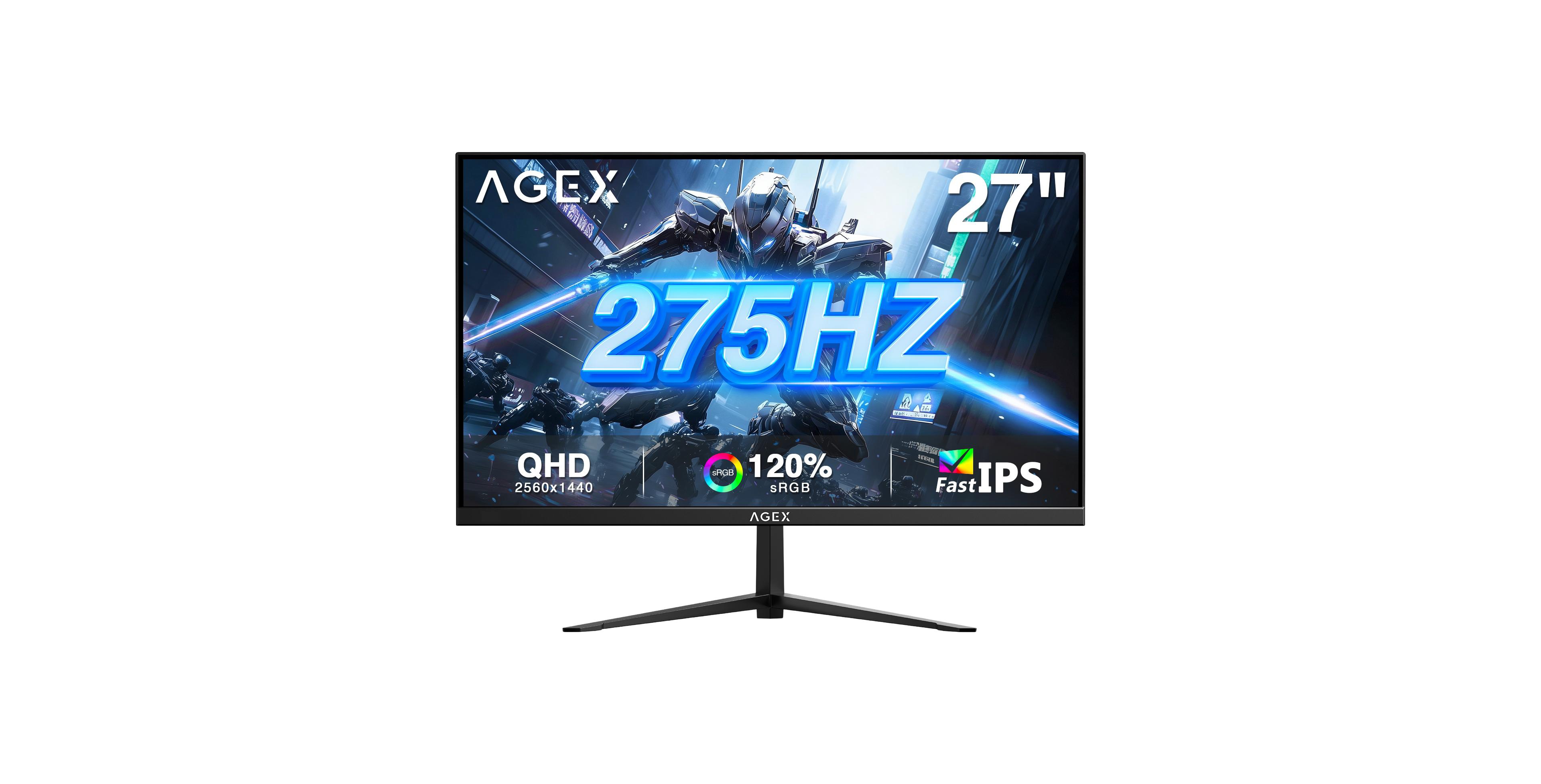 Z-edge Agex AG27QS 27" Ips Qhd 275Hz 1ms Response Time Gaming Monitor
