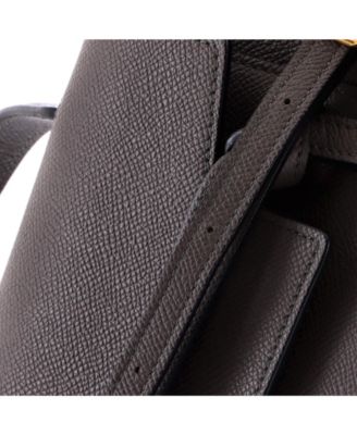 Nano Belt Bag Textured Leather