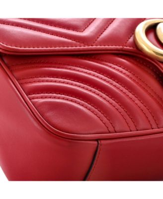 Small GG Marmont Flap Bag Matelasse Leather