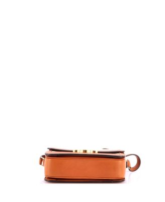 Teen Triomphe Shoulder Bag Canvas with Leather