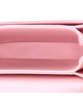 Mini Triomphe Besace Clea Top Handle Flap Bag Leather