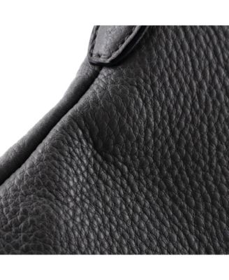 Mini Flat Zip Crossbody Bag Vitello Daino