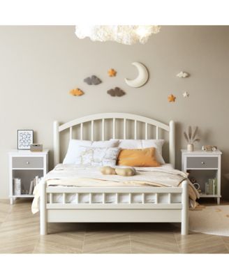 Chic Luxurious Premium Nightstand with Storage Space Bedroom Bedside Storage Table