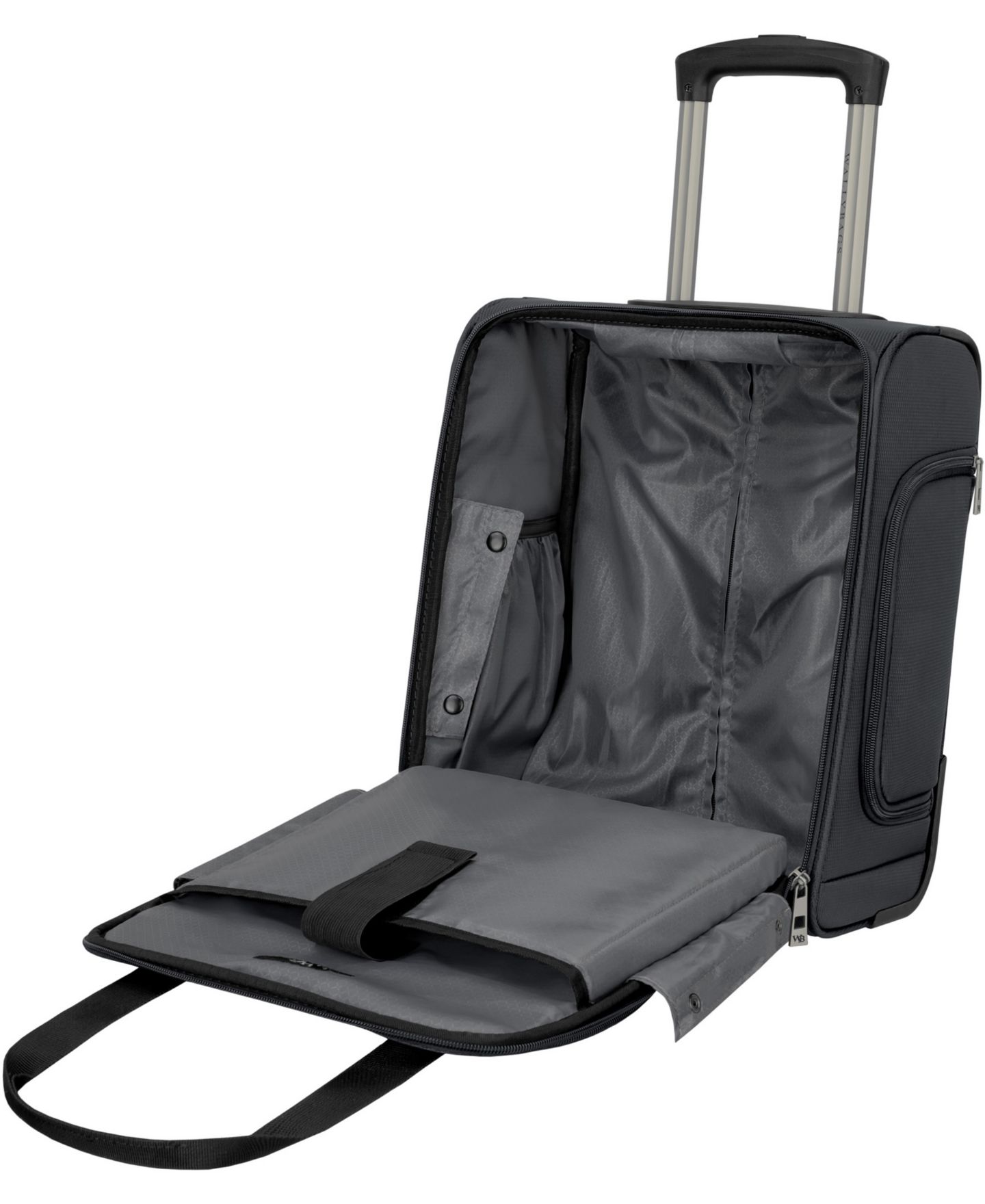 Сумка WallyBags Stratford UnderSeat, цвет: Графитовый — фото 6