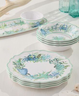 Sea Glass Dinner Plate, Set of 4