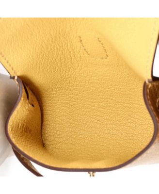 Pre-Owned HERMES Kellyfestival Bag Charm Chevre Chamkilight