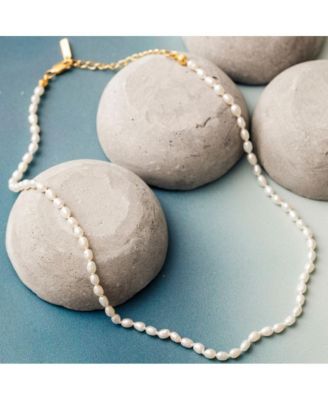 Intention Pearl Chain sterling silver