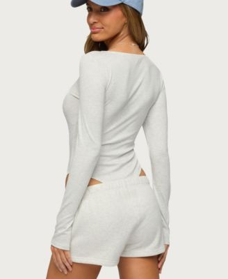 Women's Jonah Long Sleeve V Neck Bodysuit