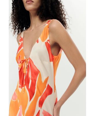 Women's Strappy Petal Dress