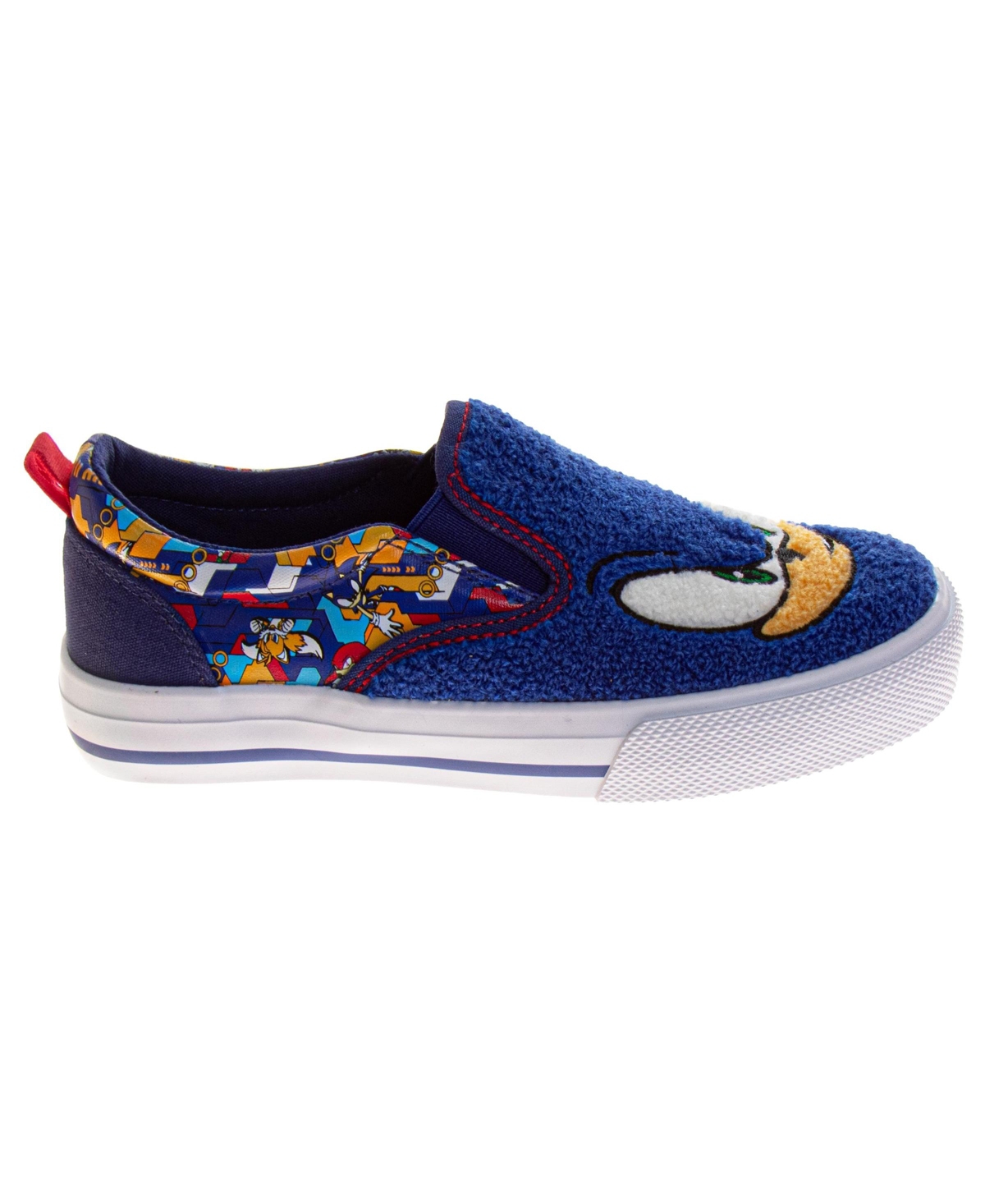 Sonic The Hedgehog Big Boys & Knuckles Slip-On Canvas Shoes (Toddlers/Little Kids)