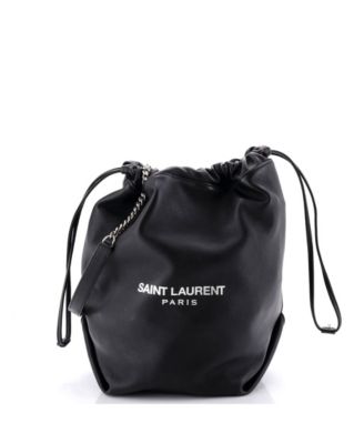 Large Teddy Bucket Bag Leather