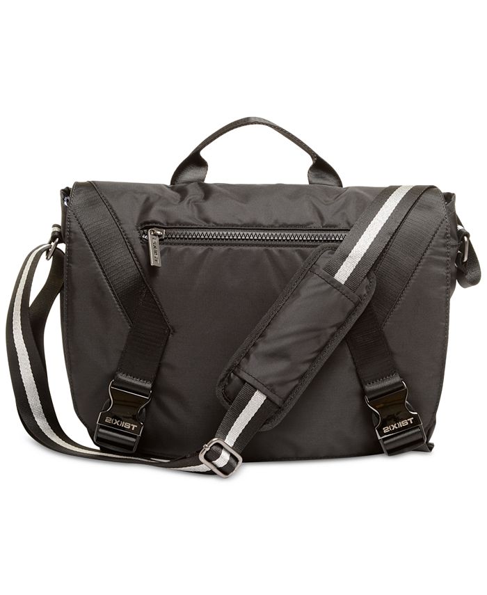 Macy's men's outlet leather messenger bags