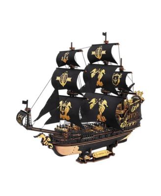 3D Puzzle Pirate Ship Seahorse 603pcs DIY