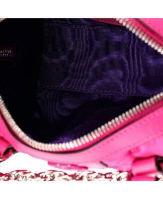 Mini Ophidia Convertible Boston Top Handle Bag GG Matelasse Nylon with Leather