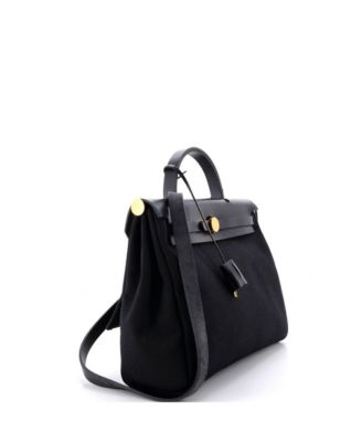 31 Herbag Zip Leather and Toile