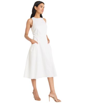 Women's Fit and Flare Midi Dress