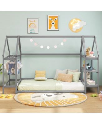 Montessori Floor Bed with Safety Rails