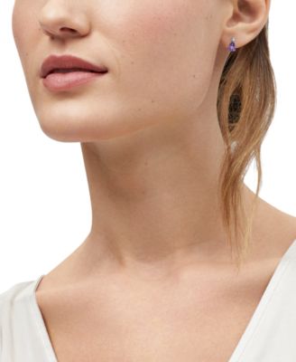 Amethyst (2-1/5 ct. t.w.) & Diamond Accent Stud Earrings in 14k Yellow Gold (Also Available in Multi-Stones)