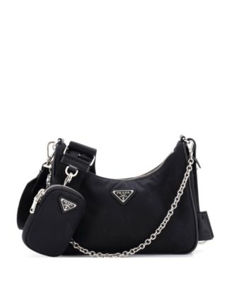 Small Re-Edition 2005 Shoulder Bag Tessuto
