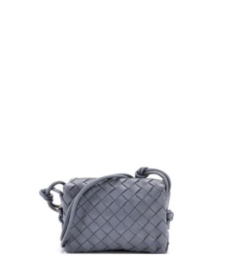Mini Loop Crossbody Bag Intrecciato Nappa