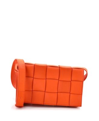 Small Cassette Crossbody Bag Maxi Intrecciato Leather