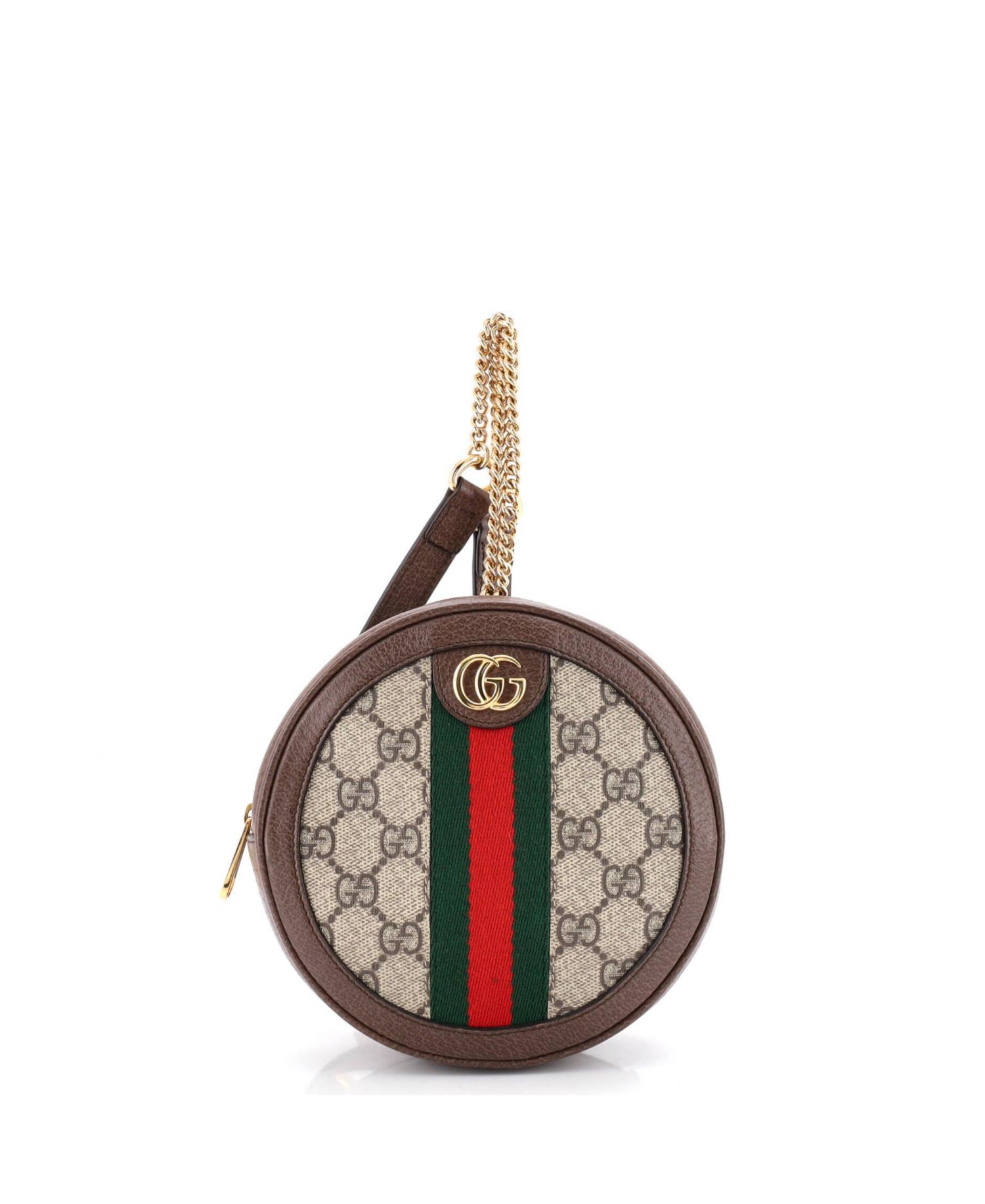 Mini Ophidia Round Backpack GG Coated Canvas