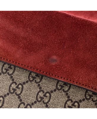 Mini Dionysus Bag Blooms Print GG Coated Canvas