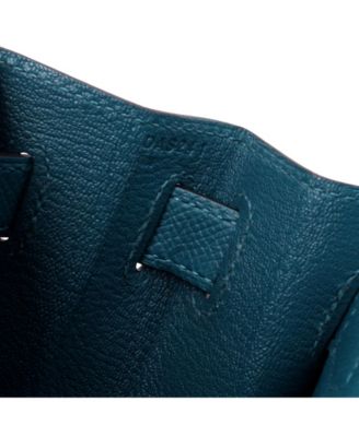 Kelly 28 Handbag Green Epsom with Gold Hardware