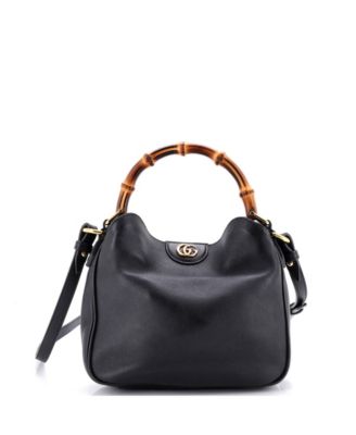 Small Diana NM Bamboo Shoulder Bag Leather