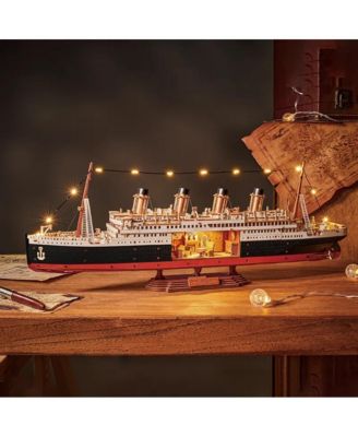3D Puzzle 1912 Ocean Liner 433pcs DIY Lights Up