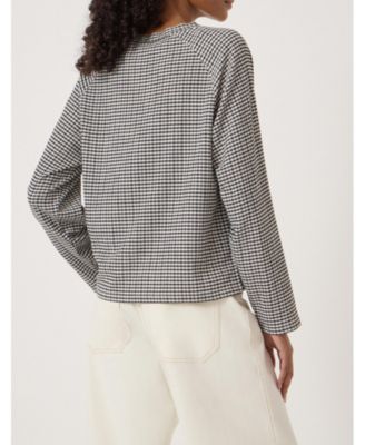 Women's Matilda Gingham Raglan Top