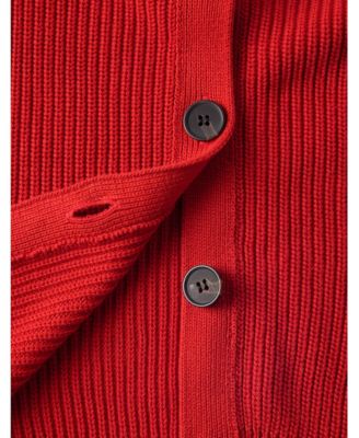 Women's Cotton V-Neck Cardigan