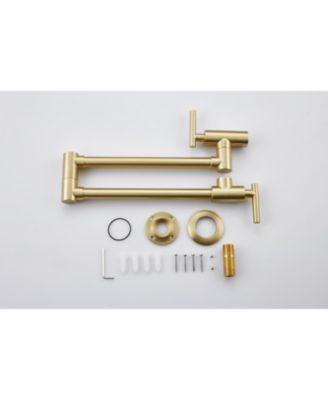 Wall Mount Folding Kitchen Pot Filler Faucet