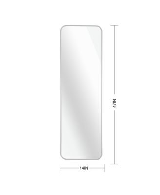 47 x 14IN Rectangular Door mirror.
