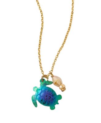 Holly Yashi Iridescent Sea Turtle Jewelry