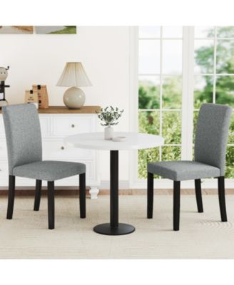 Mid Century Modern Dining Chairs Set of Two