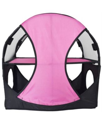 Zeus and Ruta Collapsible Cat Playpen Folding Soft Pet Obstacle Course Indoor Outdoor Travel Kitten House Bed