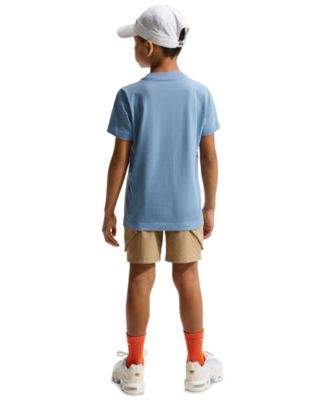  Boys' and Girls' 7-20 Sportswear Embroidered Logo Graphic T-Shirt