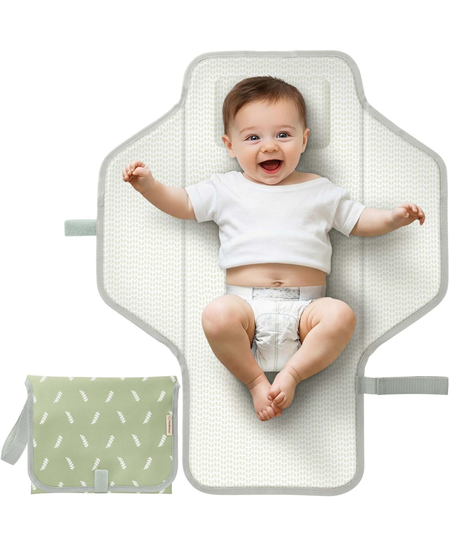 Flex Portable Changing Pad for Baby, Travel, Foldable Large Waterproof Baby Diaper Changing Mat for Diaper Bag