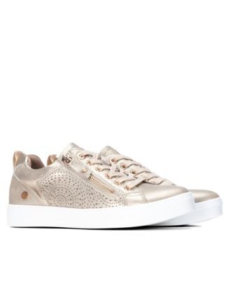 Women's Side Zipper Casual Sneakers