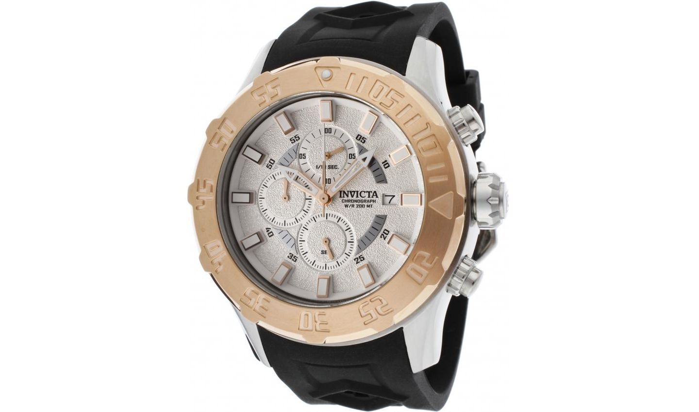 Мужские часы Invicta 14081 Pro Diver Quartz Chronograph Dial, цвет: Чёрный — фото 2