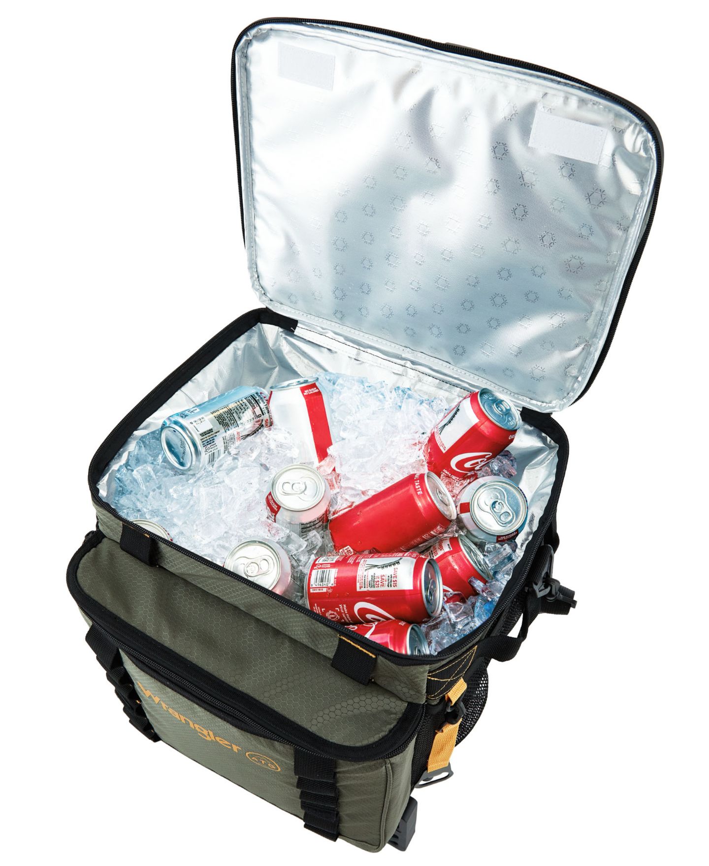 Сумка Wrangler 38 Liter Collapsible Cooler, цвет: Чёрный — фото 14