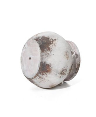 Rustic Cauldron MgO Planter Pot