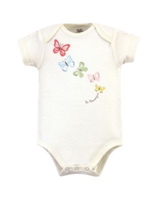 Baby Girls Natural Cotton Hoodie, Bodysuit or Tee Top, and Pant