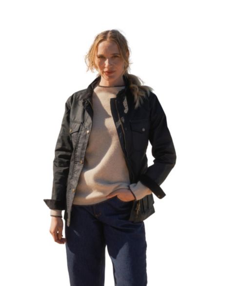 Женские куртки Celtic & Co. Women's British Waxed Cotton Belted Jacket