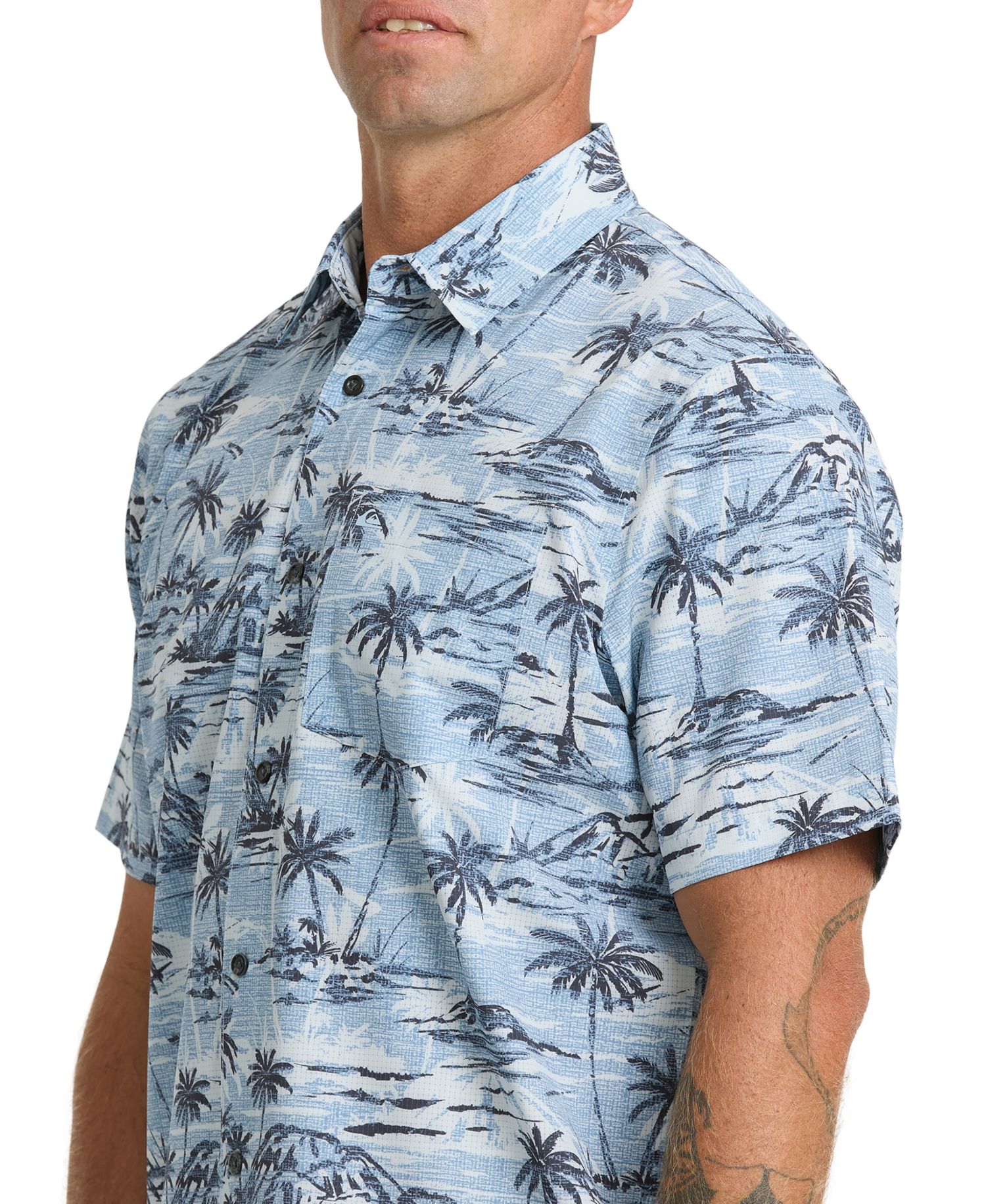 Quiksilver Men's Retreat Tech Woven Collared Shirt