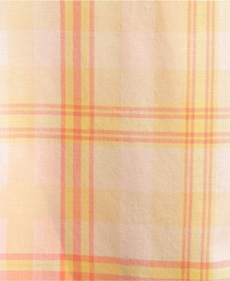 Men's Traditional Fit Short Sleeve Madras Shirt