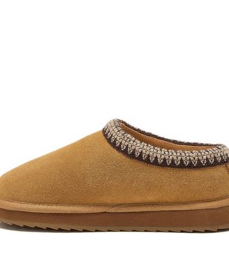 Girls Suede Hearth Slippers