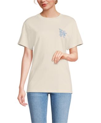 Women's Short Sleeve Crew Neck Graphic T-Shirt