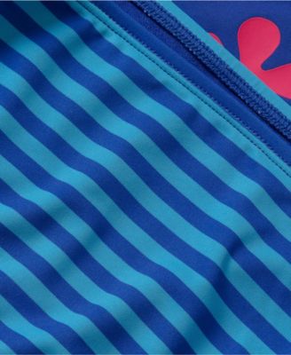 Big Girls Plus Chlorine Resistant Long Sleeve Rash Guard Bikini 3 Piece Swimsuit Set